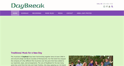 Desktop Screenshot of daybreakfolk.com